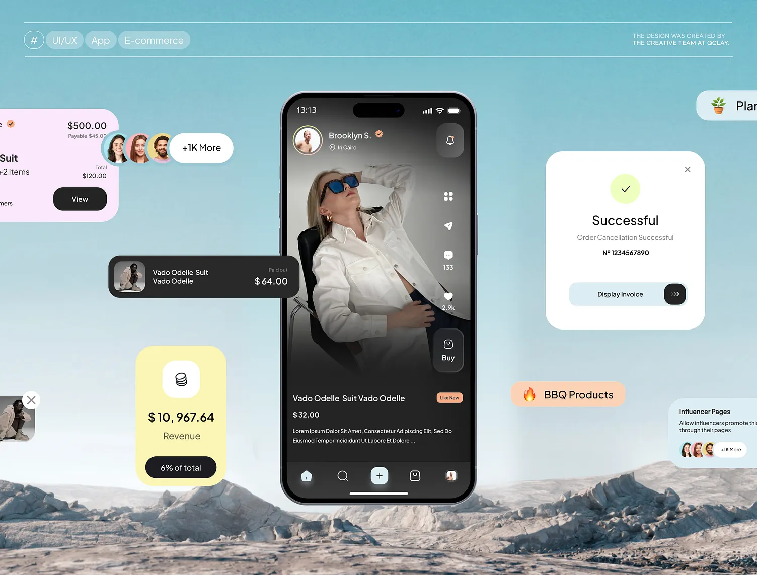 Social Selling Dashboard Interface